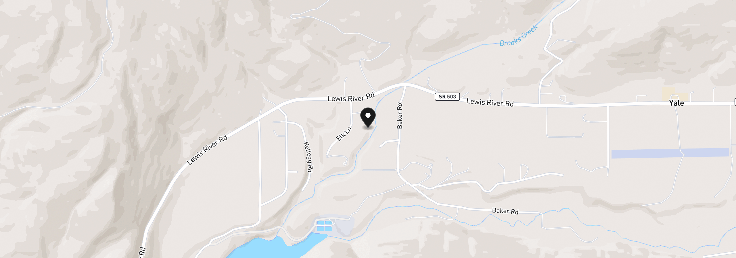 Map showing the location of 115 Barton Way, Ariel, Wa 98603