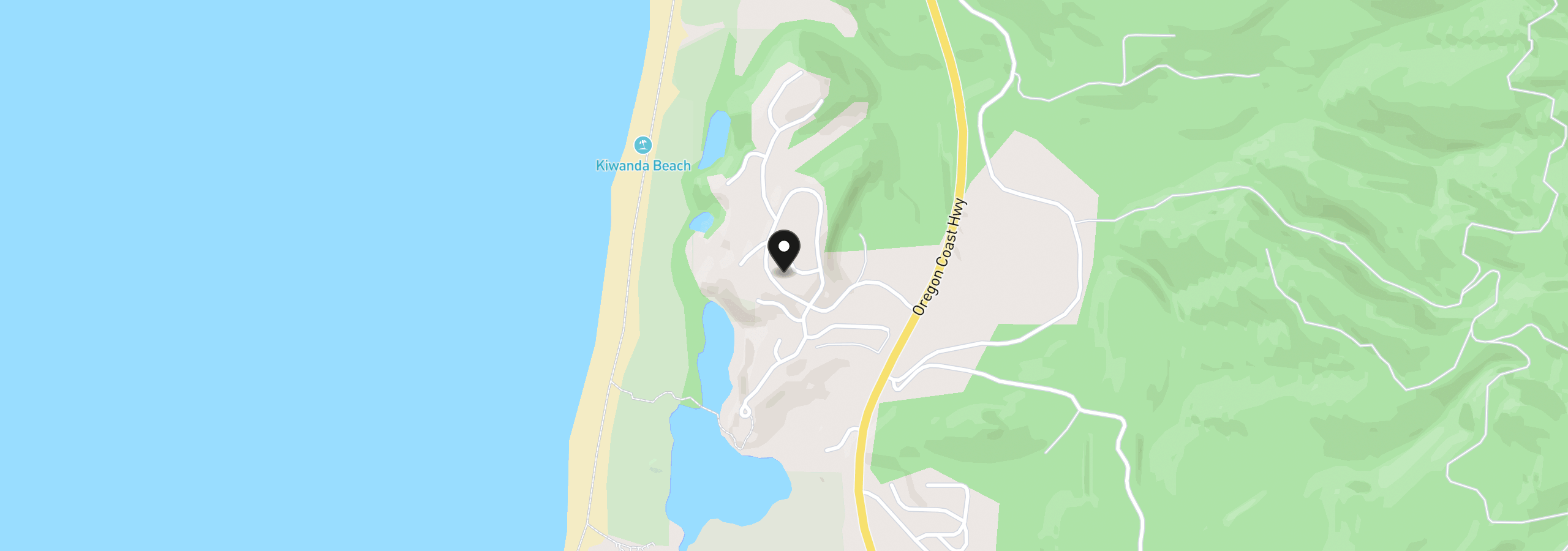 Map showing the location of 44705 Oceanview Ct, Neskowin, OR 97149