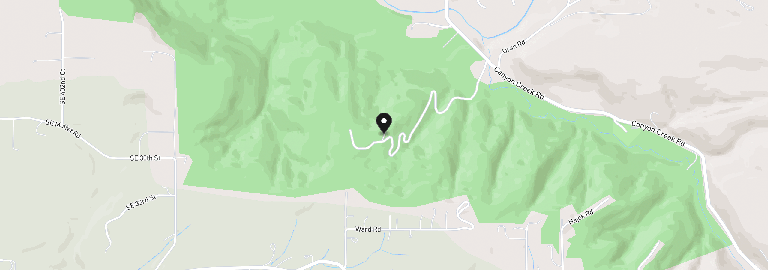 Map showing the location of 832 Wildlife Dr, Washougal, Wa 98671