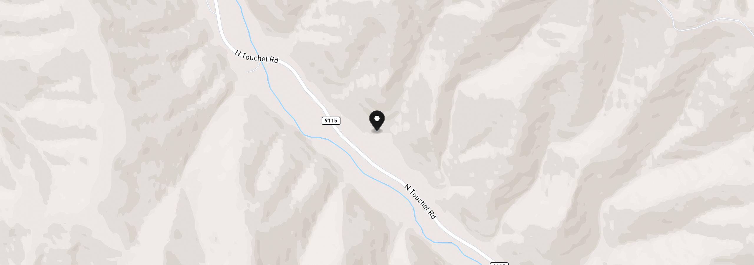 Map showing the location of 1135 N Touchet, Dayton, Wa 99328