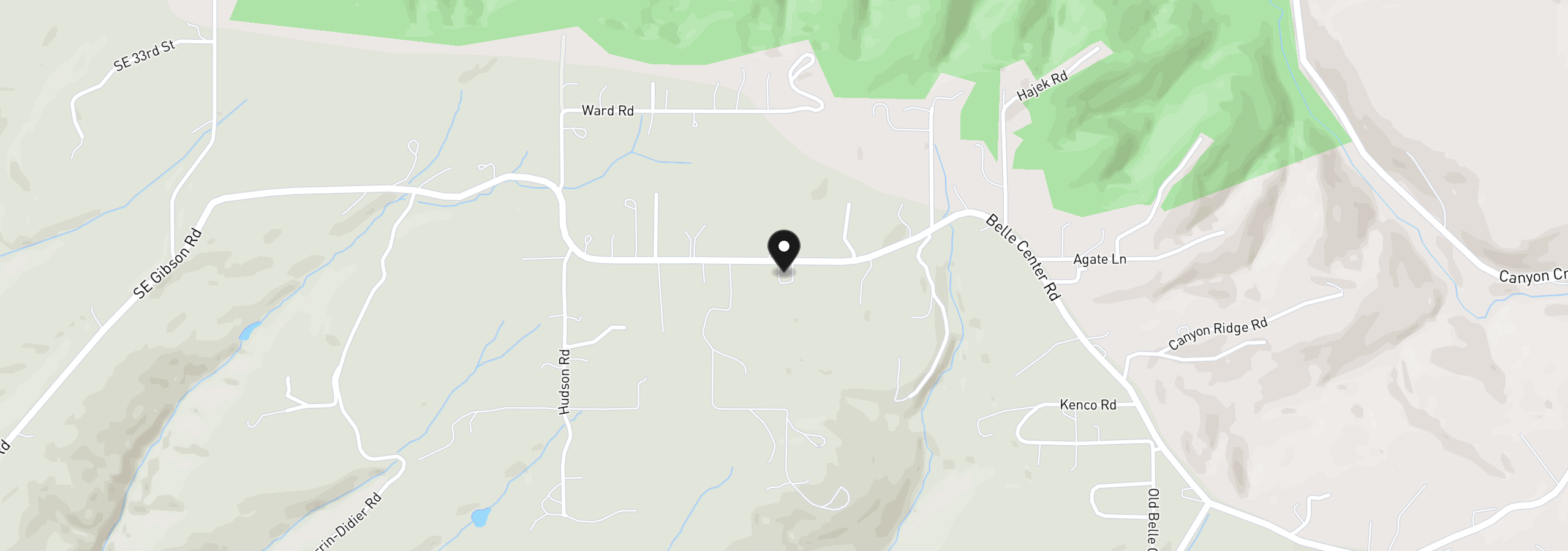 Map showing the location of 2461 Belle Center Rd, Washougal, Wa 98671