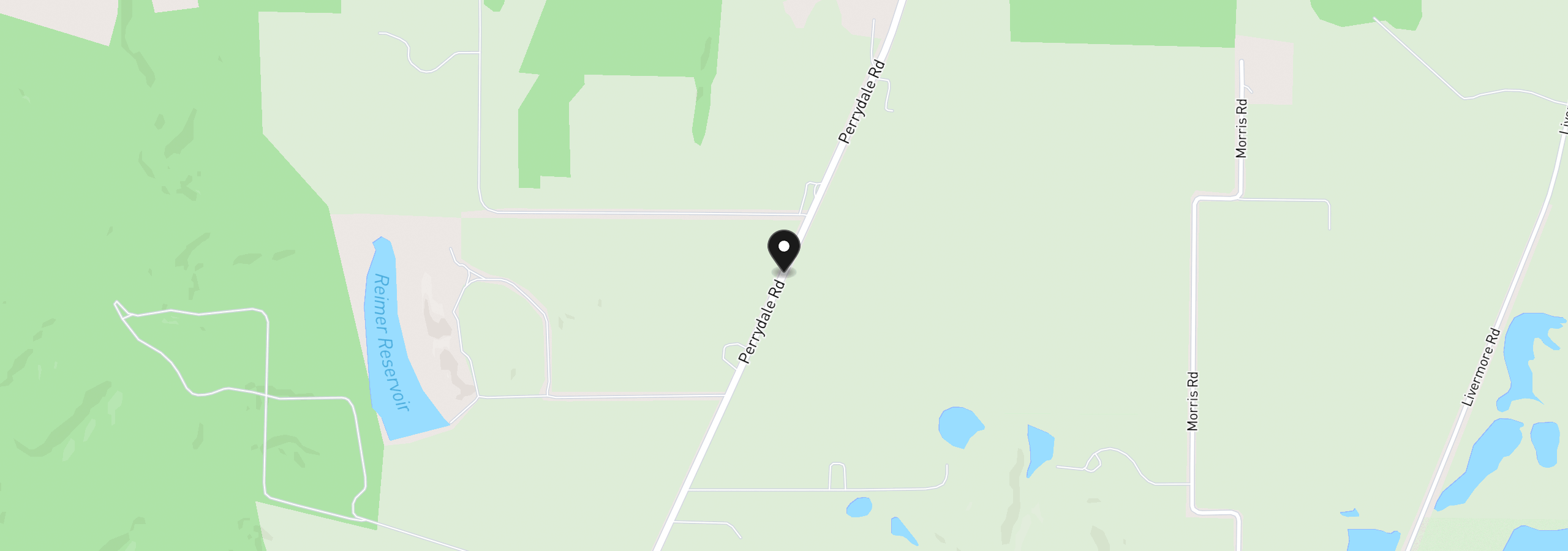 Map showing the location of 0 Dyck Rd, Dallas, OR 97338